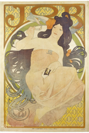 Plakát - Alfons Mucha: JOB