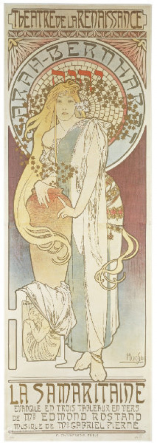 Plakát - Alfons Mucha: LA SAMARITAINE